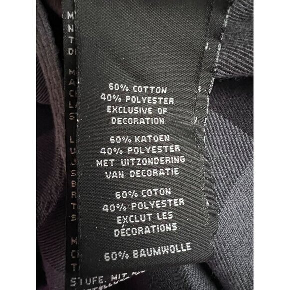 Harley Davidson Mechanic Garage Plaid Gray Black Button Up Shirt Large Pockets - Picture 8 of 8